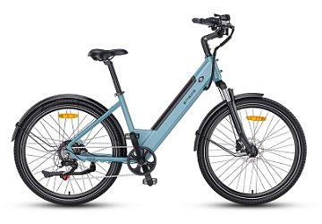 Engwe P275 pedal-assist bike for rent in Hoi An, smooth and comfortable to ride