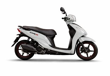 Brand new Kymco Candy Hermosa 50cc scooter in Hoi An, ideal for easy and legal riding.