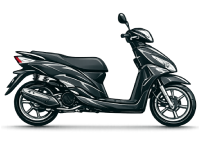 SYM Passing 50cc scooter illustration icon
